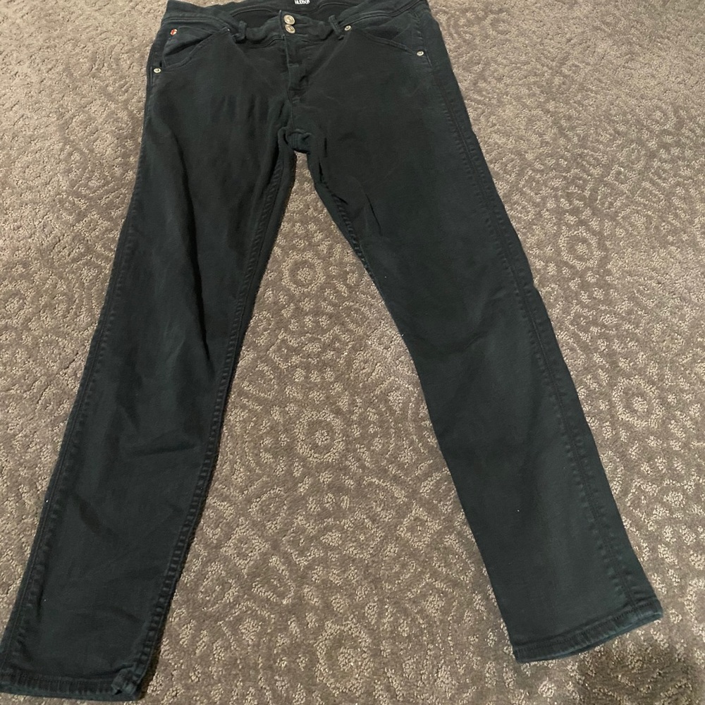 Hudson Black Skinny Crop